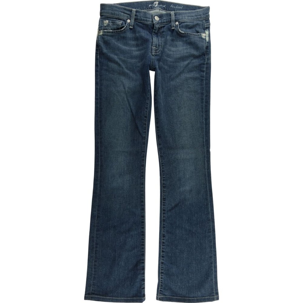 7 For All Mankind Boot Cut Jeans 27 Embellish B748